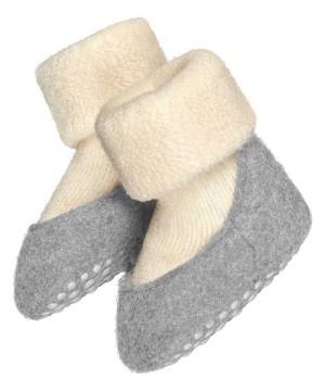 House Socks & Slippers Falke Baby Cosyshoe Slippers Niemowlęce Białe | QGZXMU-384