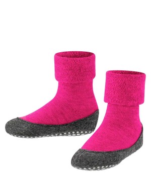 House Socks & Slippers Falke Cosyshoe Minis Slippers Dziecięce Różowe | ZPIYKA-953