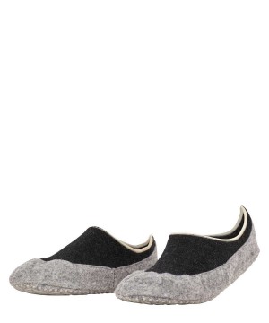 House Socks & Slippers Falke Cosyshoe Slippers Damskie Szare | IEJAXR-195