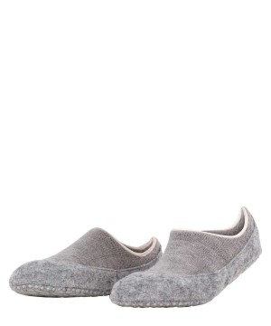 House Socks & Slippers Falke Cosyshoe Slippers Damskie Szare | GZCNYR-058