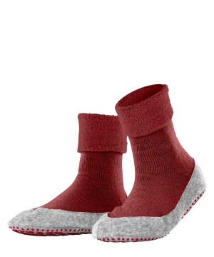 House Socks & Slippers Falke Cosyshoe Slippers Damskie Czerwone | YONVGP-372