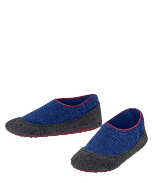 House Socks & Slippers Falke Cosyshoe Slippers Dziecięce Niebieskie | QTCRKI-928