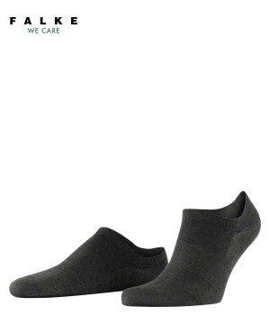 No Show Socks Falke ClimaWool Invisibles Męskie Szare | SNEAPL-480