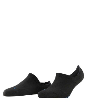 No Show Socks Falke Cool Kick Invisibles Damskie Czarne | PZCEGY-491