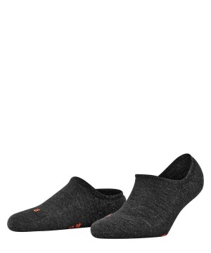 No Show Socks Falke Keep Warm Invisibles Damskie Szare | WTBRQG-832