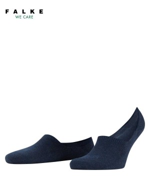 No Show Socks Falke Step High Cut Invisibles Męskie Niebieskie | CTEMBD-256