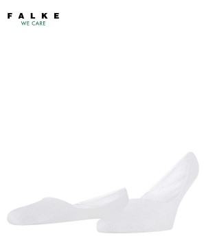 No Show Socks Falke Step Medium Cut Box Invisibles Męskie Białe | RVTZCP-162