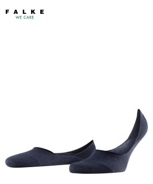 No Show Socks Falke Step Medium Cut Invisibles Męskie Niebieskie | WLSFYK-526