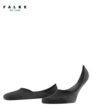 No Show Socks Falke Step Medium Cut Invisibles Męskie Czarne | BQPYNF-617