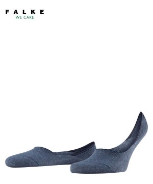 No Show Socks Falke Step Medium Cut Invisibles Męskie Niebieskie | HIAUKP-702