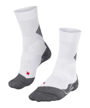 Skarpetki Falke 4GRIP Stabilizing Socks Męskie Białe | BPELJF-150