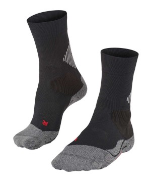 Skarpetki Falke 4GRIP Stabilizing Socks Męskie Czarne | TCIELB-930