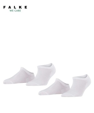 Skarpetki Falke Active Breeze 2-Pack Sneaker socks Damskie Białe | IXTLVG-293