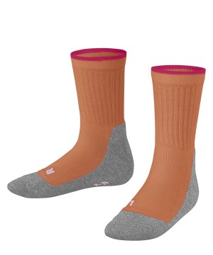 Skarpetki Falke Active Everyday Socks Dziecięce Czerwone | EGFIXT-971