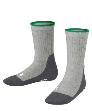 Skarpetki Falke Active Everyday Socks Dziecięce Szare | BEZVNG-951