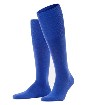 Skarpetki Falke Airport Knee-high Socks Męskie Niebieskie | BVMXRU-067