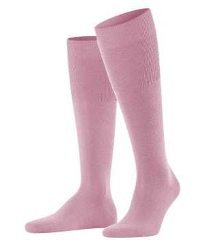 Skarpetki Falke Airport Knee-high Socks Męskie Różowe | YOKPDX-632