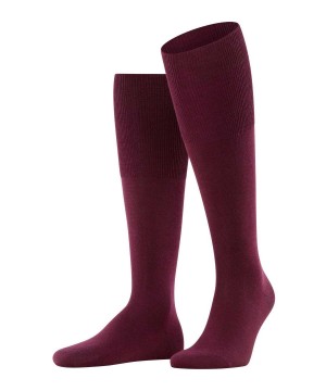 Skarpetki Falke Airport Knee-high Socks Męskie Czerwone | VAILKG-745