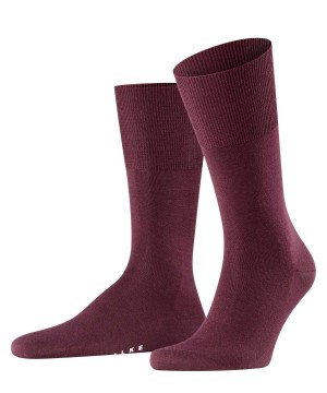 Skarpetki Falke Airport Socks Męskie Czerwone | ETSUZB-571