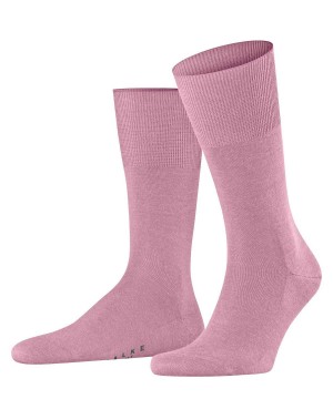 Skarpetki Falke Airport Socks Męskie Różowe | YWAHXI-349