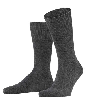 Skarpetki Falke Airport Socks Męskie Szare | XJLTSN-130