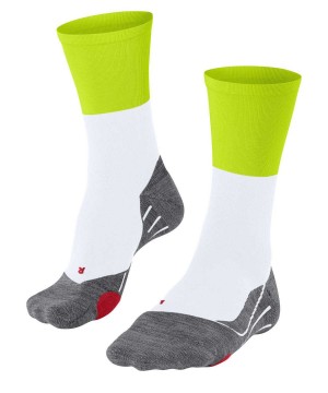 Skarpetki Falke BC Gravel Biking Socks Męskie Białe | XEGJPO-381