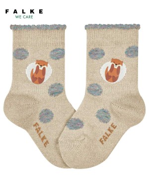 Skarpetki Falke Baby Cute Otter Socks Niemowlęce Beżowe | GFRNKX-170