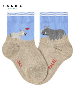 Skarpetki Falke Baby Rhino Love Socks Niemowlęce Niebieskie | KXDVIA-914