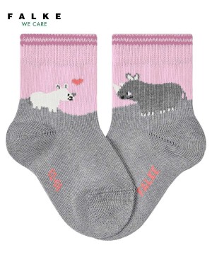 Skarpetki Falke Baby Rhino Love Socks Niemowlęce Różowe | IVDHTX-623