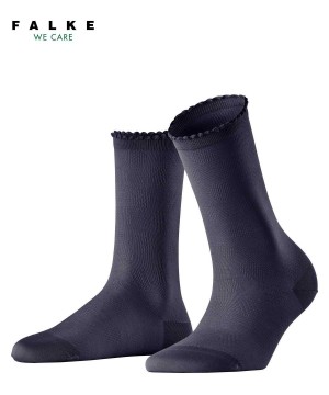 Skarpetki Falke Bold Dot Socks Damskie Niebieskie | GOXPDN-348