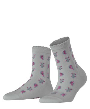 Skarpetki Falke Bucolic Short sock Damskie Szare | VKMGEQ-478