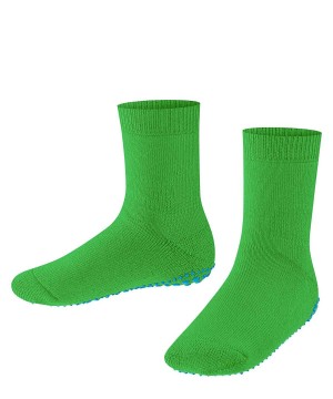 Skarpetki Falke Catspads House socks Dziecięce Zielone | UBKEVW-867