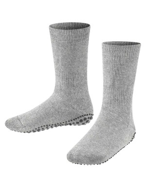 Skarpetki Falke Catspads House socks Dziecięce Szare | SBLEXQ-497