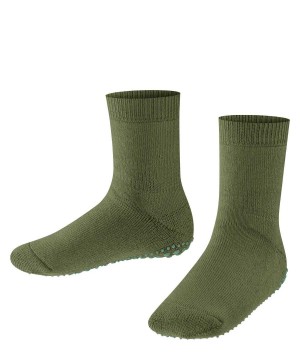 Skarpetki Falke Catspads House socks Dziecięce Zielone | EUBNLM-509