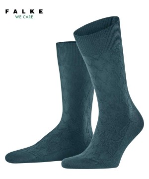 Skarpetki Falke Classic Tale Socks Męskie Zielone | EVTLHU-329