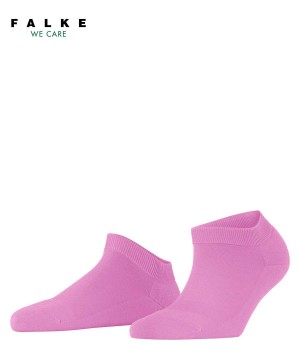 Skarpetki Falke ClimaWool Sneaker socks Damskie Czerwone | ZFHVDA-067