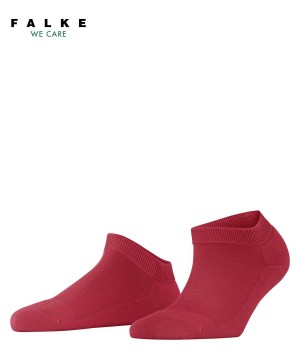 Skarpetki Falke ClimaWool Sneaker socks Damskie Czerwone | SXTAKB-923