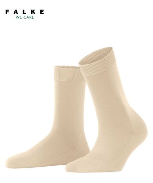 Skarpetki Falke ClimaWool Socks Damskie Beżowe | YNKTCL-680