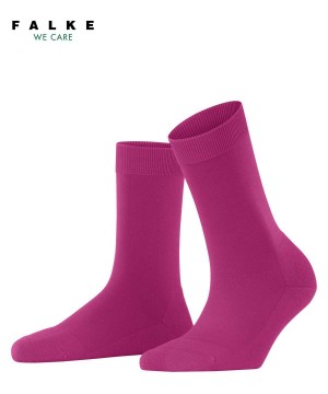 Skarpetki Falke ClimaWool Socks Damskie Czerwone | WRKEPH-149