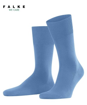 Skarpetki Falke ClimaWool Socks Męskie Niebieskie | MFOWXK-253