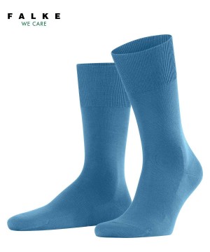 Skarpetki Falke ClimaWool Socks Męskie Niebieskie | HZQCBX-230