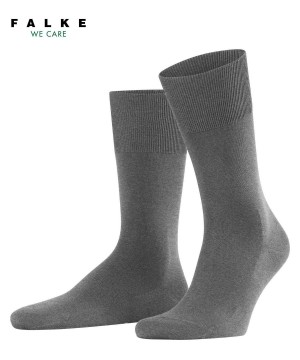 Skarpetki Falke ClimaWool Socks Męskie Szare | HRKWCG-571