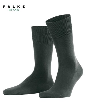 Skarpetki Falke ClimaWool Socks Męskie Zielone | HUOXKS-263