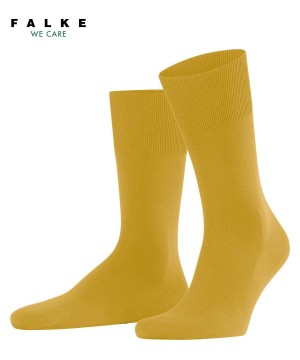 Skarpetki Falke ClimaWool Socks Męskie Żółte | IRYPZT-913