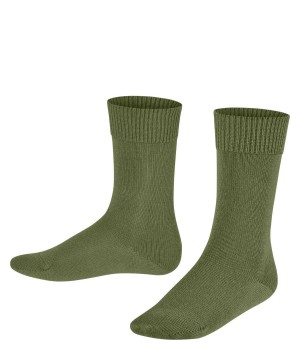 Skarpetki Falke Comfort Wool Socks Dziecięce Zielone | OKFUDP-782