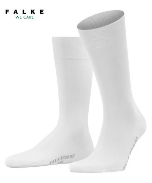 Skarpetki Falke Cool 24/7 Socks Męskie Białe | QABCPE-496