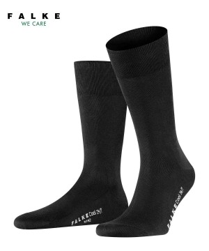 Skarpetki Falke Cool 24/7 Socks Męskie Czarne | SGAMVT-514