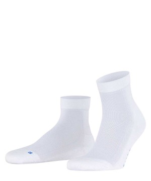 Skarpetki Falke Cool Kick Short sock Damskie Białe | BSYJZH-026