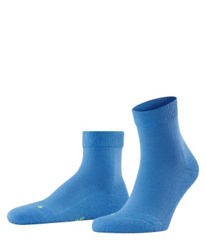 Skarpetki Falke Cool Kick Short sock Męskie Niebieskie | JHQABP-961