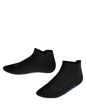 Skarpetki Falke Cool Kick Sneaker socks Dziecięce Czarne | YMQUAO-123